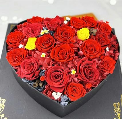 Lucky Clover A Fleurs Préservées Vraie Rose Cadeau D