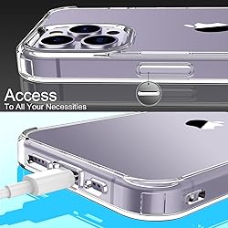 LUHOURI for iPhone 15 Pro Max Case with Screen