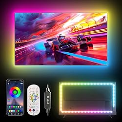 MORIACC LED Lights for TV,13.1FT RGB TV Lights