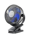 Gaiatop Portable Clip on Fan Battery