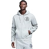 GAME 7 NBA Officially Licensed Men's Long Sleeve Zip Up Hooded Fleece Sweatshirt