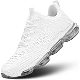 Socviis Men's Air Cushion Running Shoes Breathable Tennis Fashion Sneakers Non Slip Workout Casual Sport Shoes Gym Training Comfortable Walking Shoes