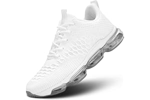 SOCVIIS Men's Air Cushion Running Shoes Breathable Tennis Fashion Sneakers Non Slip Workout Casual Sport Shoes Gym Training Comfortable Walking Shoes