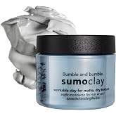 Bumble and bumble. Sumoclay Matte Texture Clay | Workable Texture, Moldable Hold + Matte Finish | With Kaolin Clay | For Short Fine to Medium Wavy, Straight Hair, 1.5 Ounce