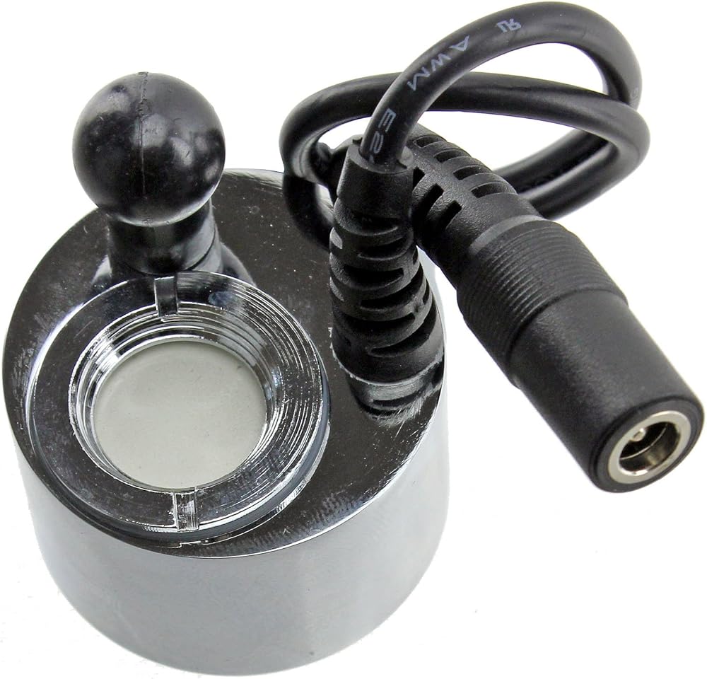 Spares2go Opti-Myst Transducer Glass Disk for Dimplex Electric Fires