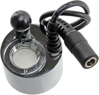 Spares2go Opti-Myst Transducer Glass Disk for Dimplex Electric Fires