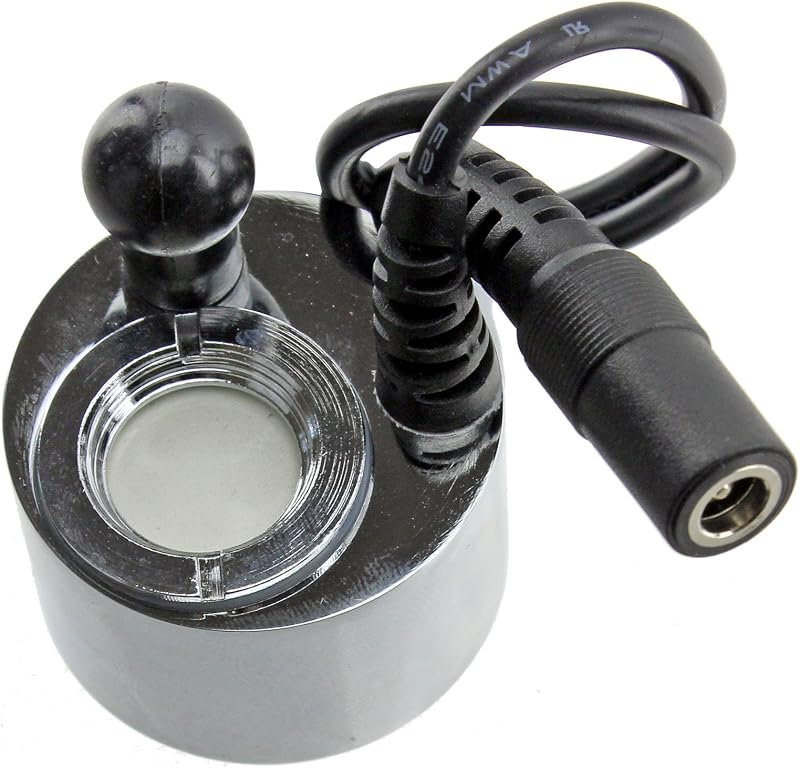 Spares2go Opti-Myst Transducer Glass Disk for Dimplex Electric Fires