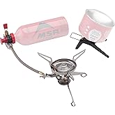 MSR WhisperLite Universal Compact Hybrid Fuel Camping and Backpacking Stove