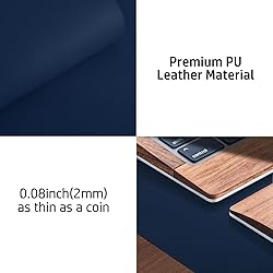 Aothia Leather Desk Pad Protector, Mouse
