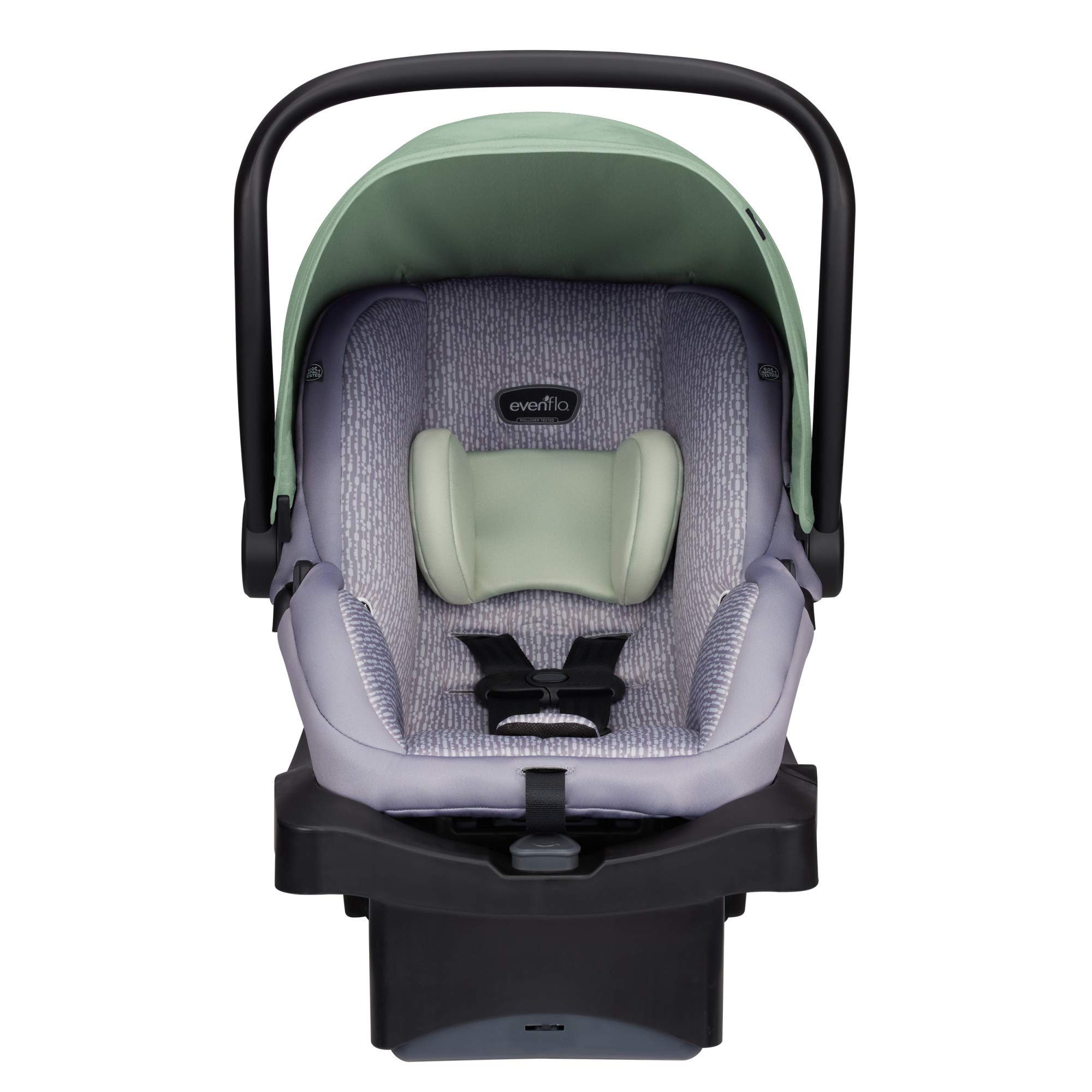 evenflo nurture infant car seat pink bloom