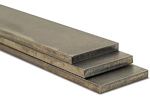 Cast Master 1095 Steel Flat Stock for Knife Blades - Bar Stock High Carbon Steel Knife Making Supplies - Great Blacksmithing Blade Blank - Three Billet Set Elite
