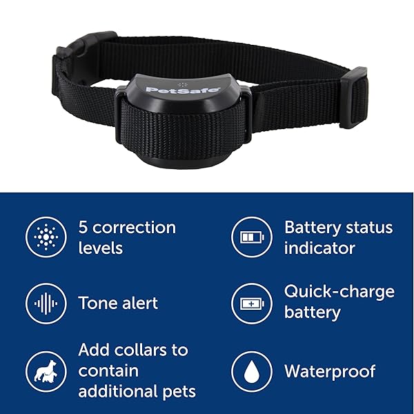 PETSAFE STAY & PLAY COMPACT WIRELESS FENCE – PORTABLE & NO-DIG – COVERS UP TO 3/4 ACRE – FOR DOGS 5LB+