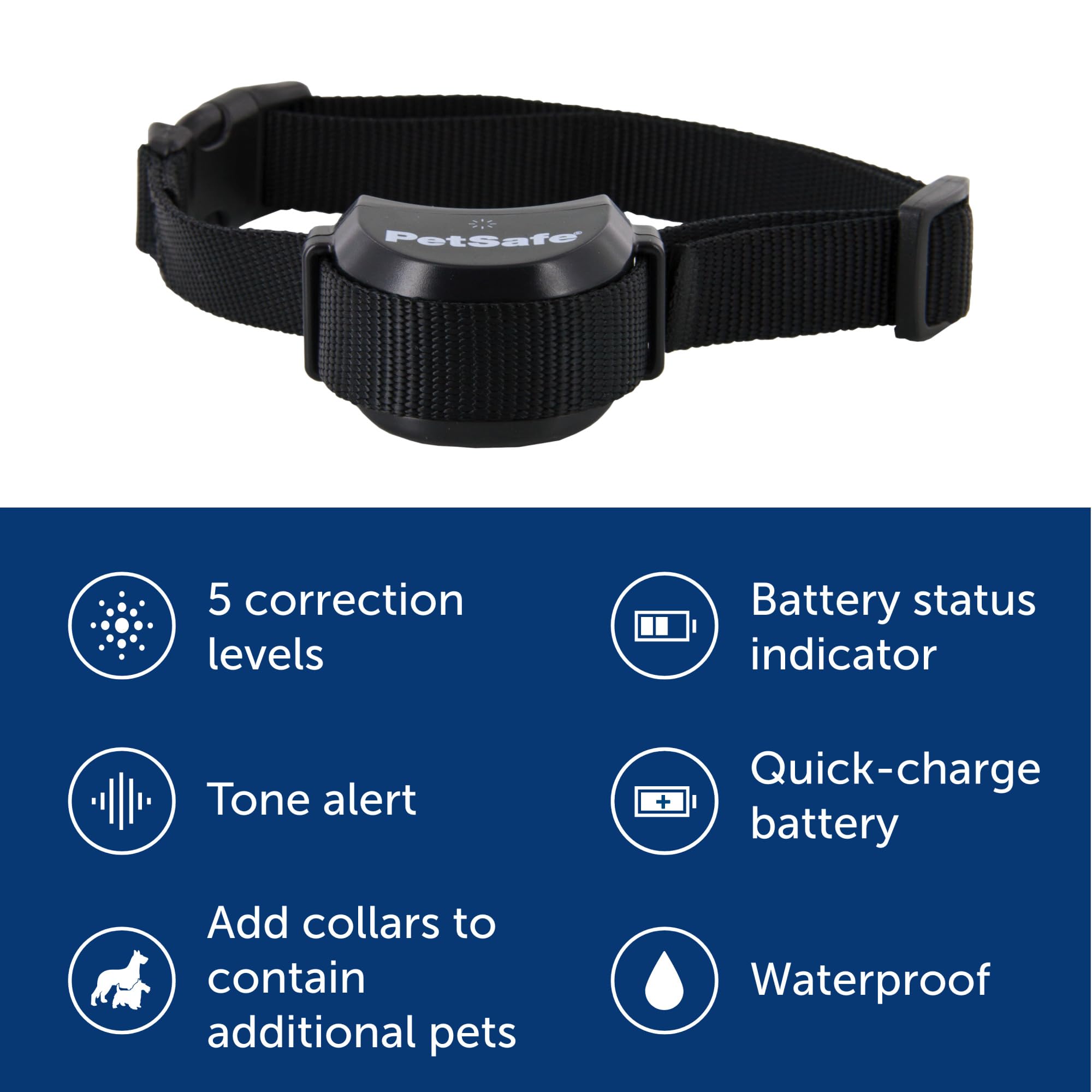 PetSafe Stay & Play Compact Wireless Fence - from The Parent Company of Invisible Fence Brand - Portable & No-Dig - Covers Up to 3/4 Acre - for Dogs 5lb+