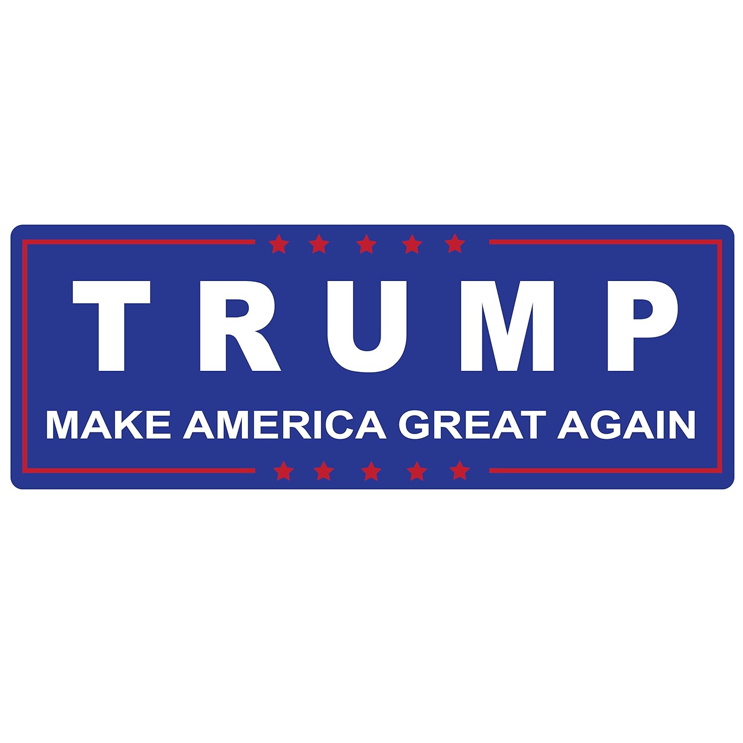 Trump Making America Great Again Bumper Sticker Window