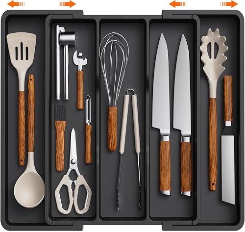 Lifewit Utensil Organizer for Kitchen Drawers