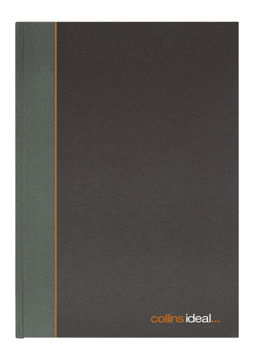 Collins Ideal - A4 Cashbook Double Cash - 192 Pages - Black - 6424