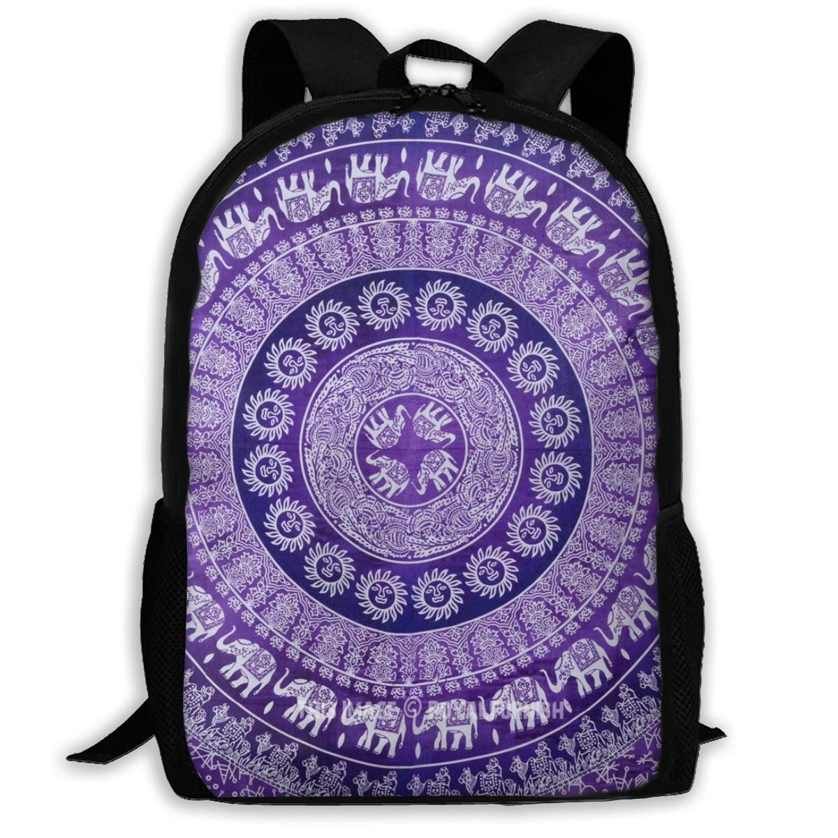 plain purple backpack