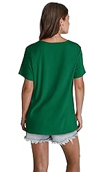 WEESO Womens Summer Tops 2025 Short Sleeve T Shirts