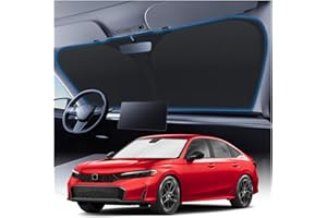 KUST Windshield Sun Shade for 2022-2024 2025 2026 Honda Civic 11th Gen Accessories, Custom Fit Car Front Sunshade Window Sun Visor Protector Foldable Blocks UV Rays Keep Car Cooler