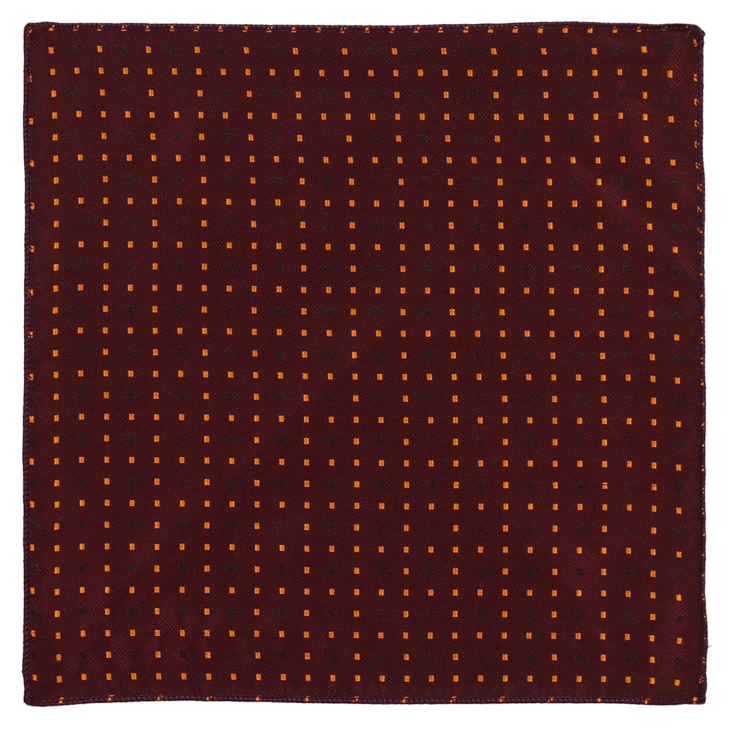 tieon men's designer neck tie & pocket square_3 inch_red_self