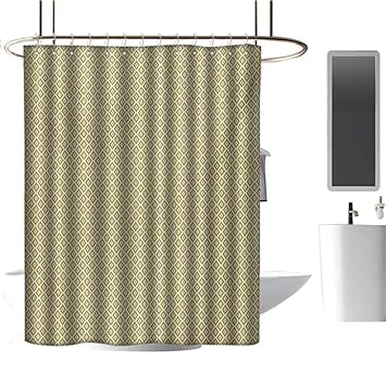 Amazon Com Qenuan Home Decor Shower Curtain By Retro Vintage