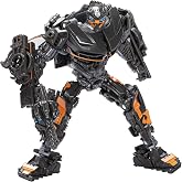 Transformers Toys Studio Series 93 Deluxe Class The Last Knight Autobot Hot Rod Action Figure - Ages 8 and Up, 4.5-inch