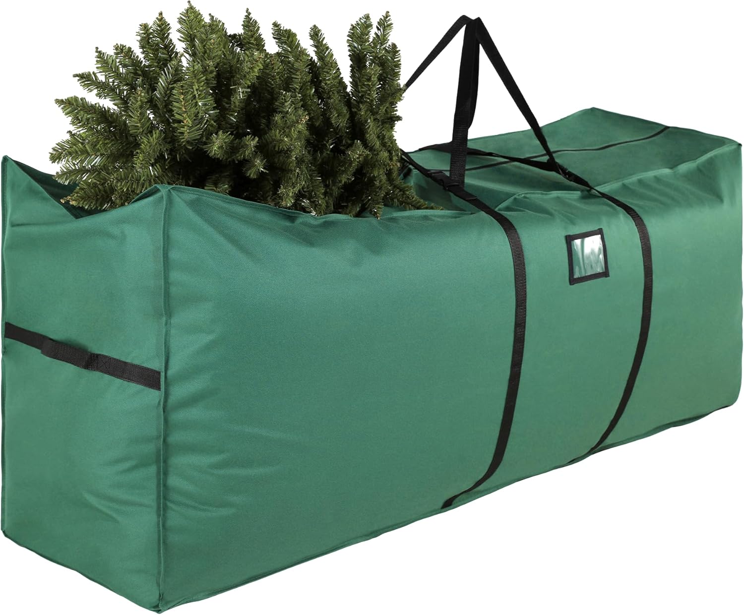 Holiday Décor Storage - StorageWorks Christmas Tree Storage, Artificial Christmas Tree Bags Storage 9 ft, Heavy Duty 600D Oxford Xmas Holiday Tree Bag with Durable Handles and Dual Zipper, Green