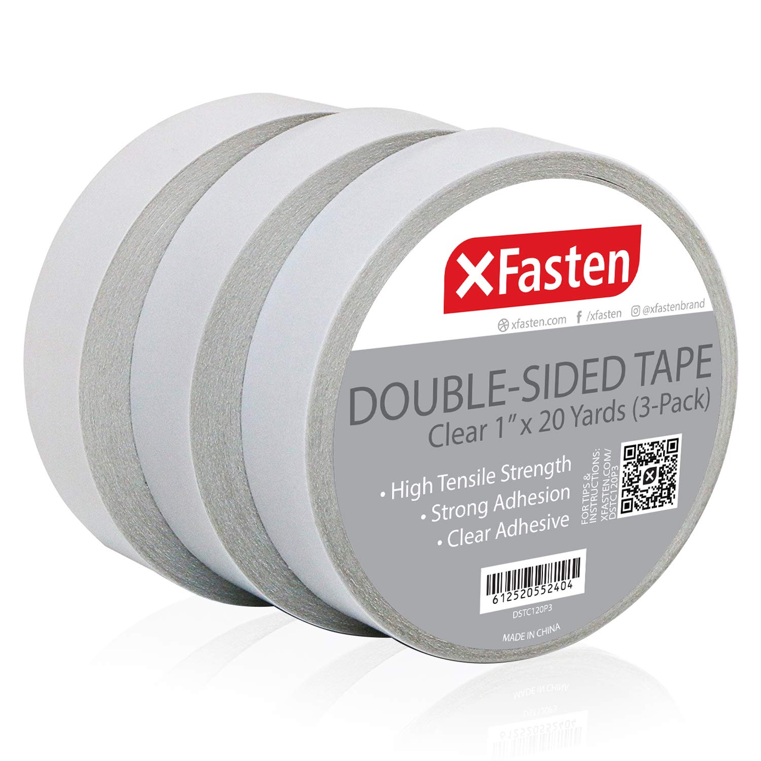 Double sided. Double-sided adhesive.