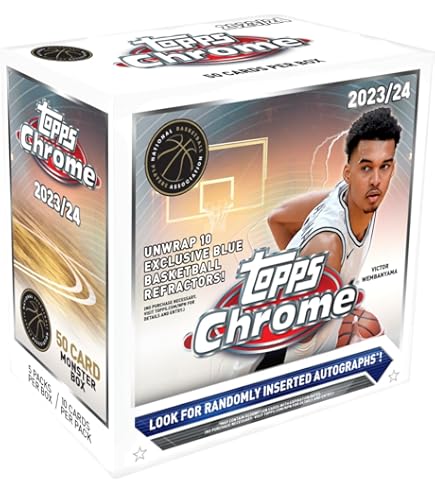 Amazon.com: 2023/24 Topps Cosmic Chrome Basketball HOBBY box