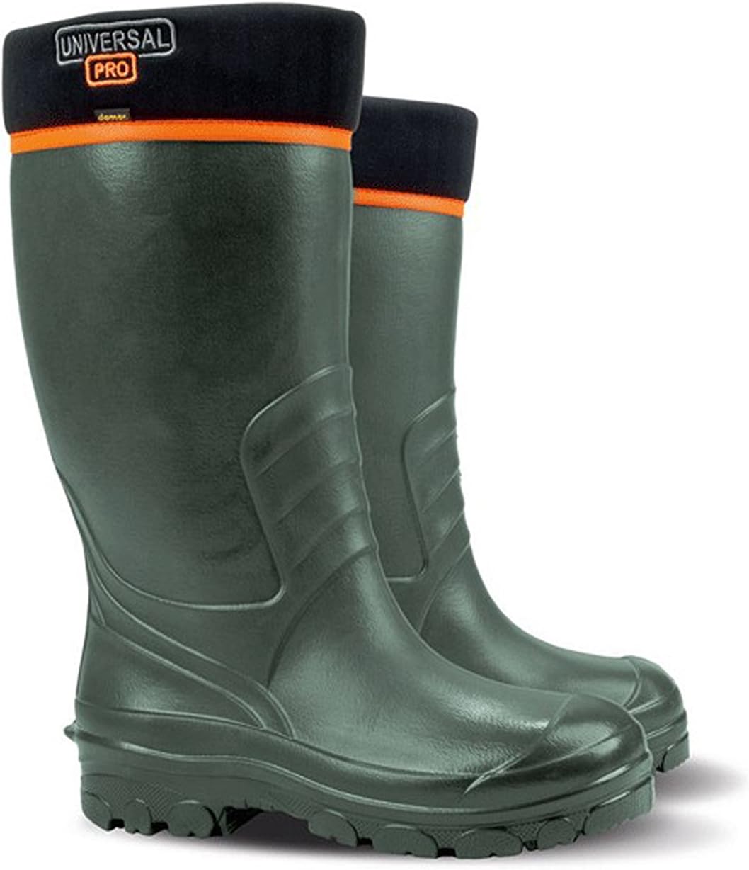 DemarDemar DEM019 Men's Ultra-Light Universal Pro Wellington Boots, Green, 9.5
