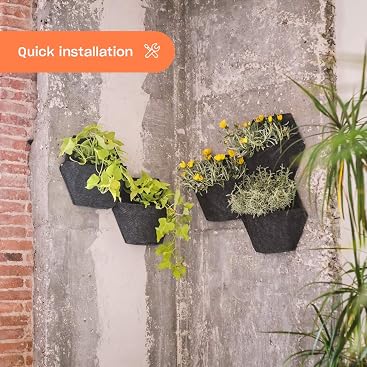 Espora Jardín Vertical Módulo Hexagonal con Sistema de autoriego ...