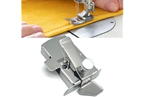 Ernhds Magnetic Seam Guide for Sewing Machine, Sewing Machine Supplies, Upgrade Hemmer Guide, Multifunctional Straight Line Hems Sewing Ruler, Universal Sewing Machine Attachments (A-1Pcs)