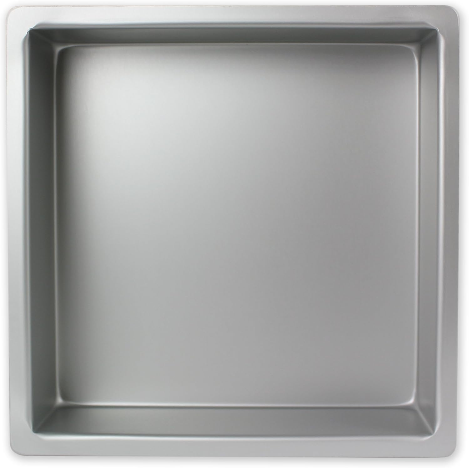 PME Anodised Aluminium Square Cake Pan 15 x 15 x 4Inch Deep Amazon.co
