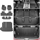 powoq Floor Mat Compatible with 2020-2026 Toyota Highlander Cargo Mat Trunk Liner Cargo Liner Replacement for 2020-2026 Toyota Highlander Accessories