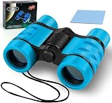 OSDUE Kids Binoculars 4x30 High Resolution Educational Toy for Ages 3-12 Boys view 1