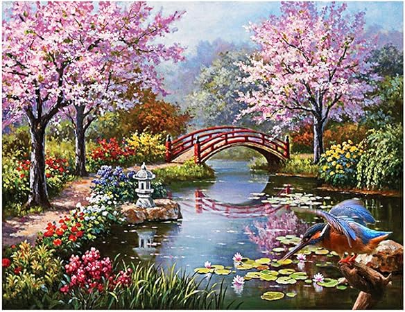 Diamond Painting Kits Complets Broderie De Diamants Point De Croix En Resine Decoration De Maison Salon Maison De Noel 30x40cm Bazis Az