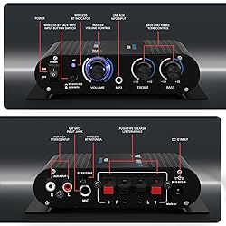 Pyle Wireless Bluetooth Home Audio Amplifier - 90W