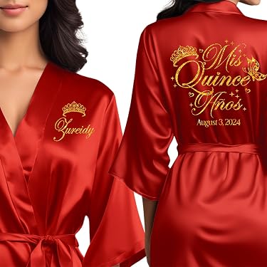 ladies novelty dressing gown Amazon Best Sellers: Best Women's Robes Satin convertible dress