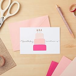 Sustainable Greetings Card Stock Paper Sheets - 4 x