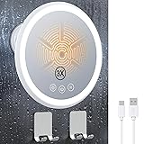 Gospire 3X Magnifying Heated Shower Mirror Fogless