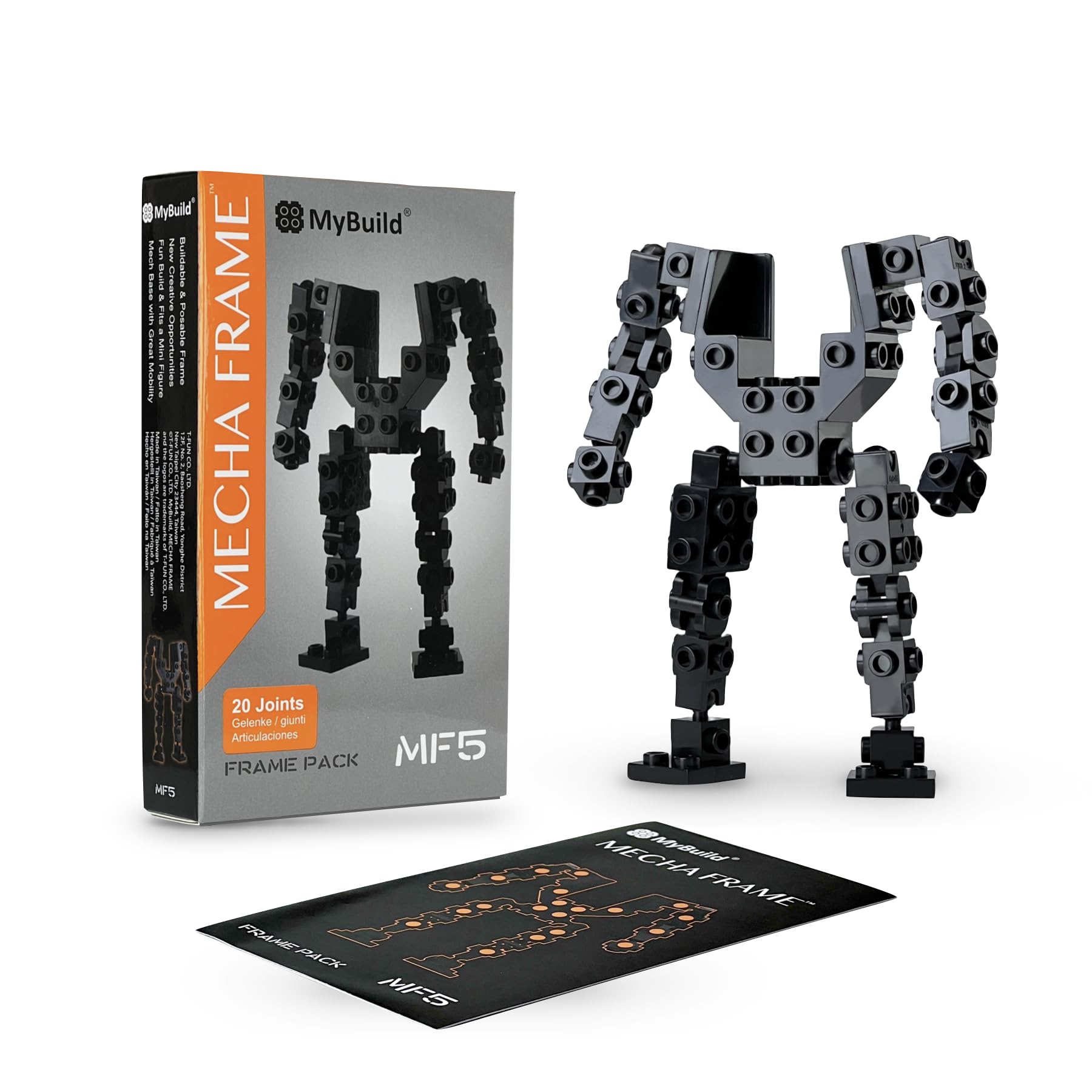 Photo 1 of ***UNOPENED/ UNKNOWN MISSING ASSEMBLY PIECES*** MyBuild Mecha Frame Pack MF5 - Build and Customize Your Own Mech with Ease, Recommended for Aged 10+