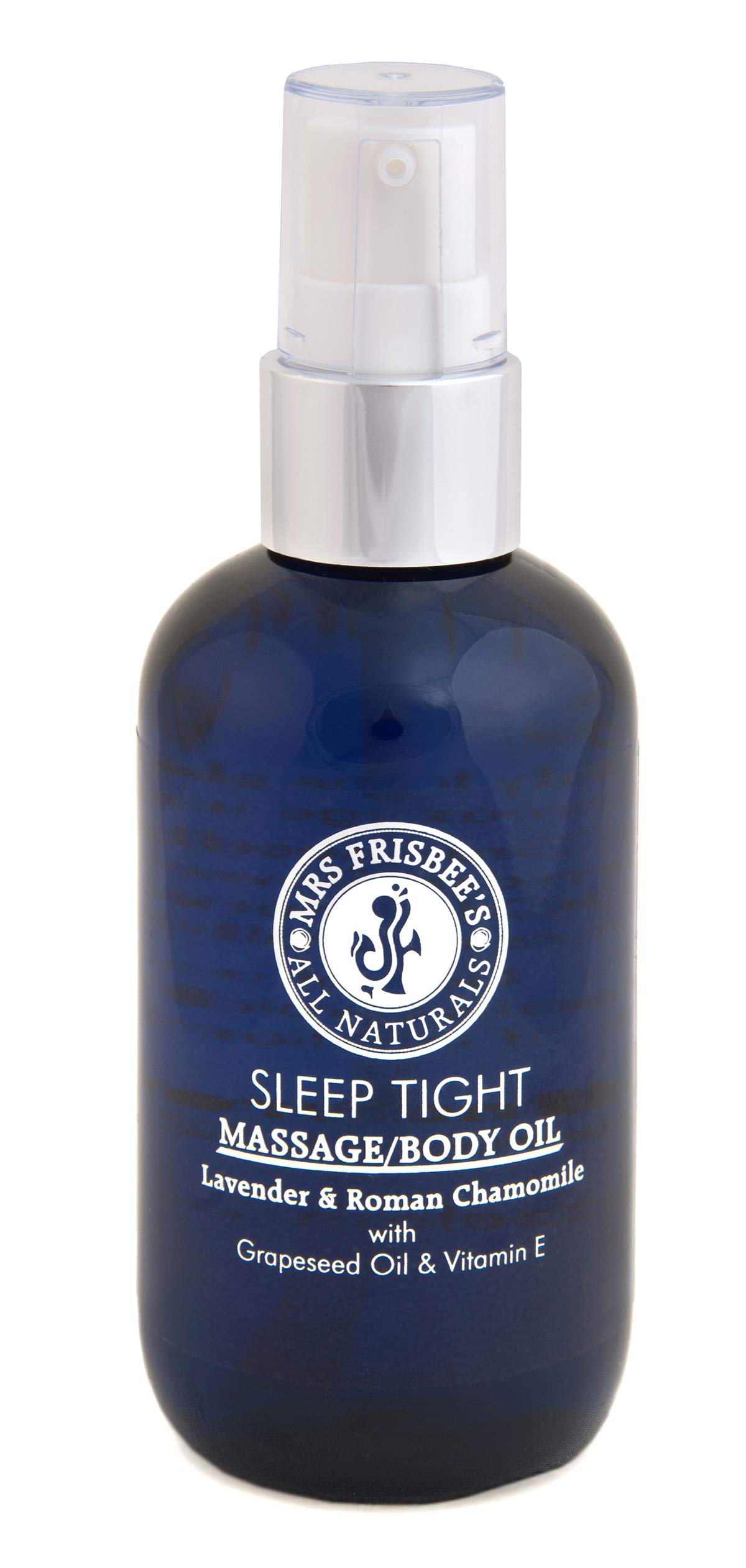 Sleep Tight Massage Oil with Lavender and Chamomile Pure Essential Oils, Pure Cold Pressed Oils and Vitamin E/Handmade/Natural/Vegan (100ml)