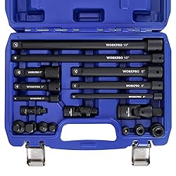 WORKPRO 18-Piece Impact Socket Extension