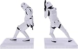 Nemesis Now Official Stormtrooper Bookend Figures Resin White 18.5 cm view 2