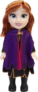 Jakks Pacific Disney Frozen 2 Anna Adventure Doll with Violet Cape Boots view 2