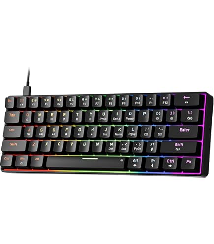 Amazon.com: Nano 68/68 PRO Magnetic Gaming Keyboard with TTC Type