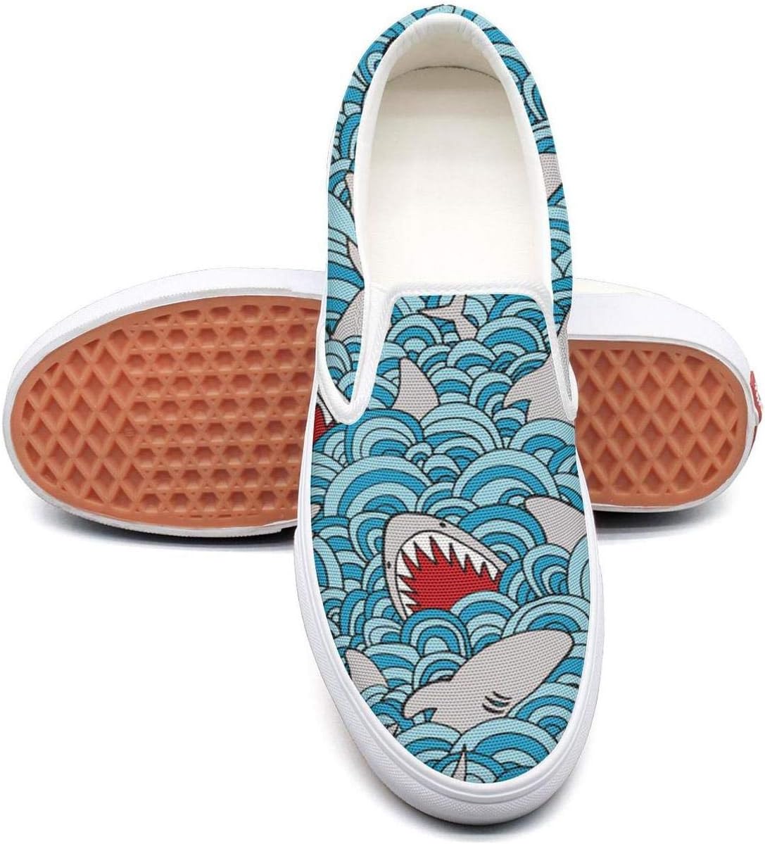 Vosda Man Sharks Will Kill You Sneaker Shoes for Mens Sports Best Running Shoes