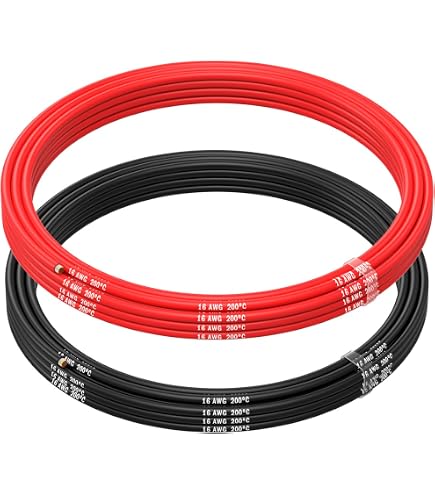thumbnail interactive-video image 1 of 5 AWG Gauge Parallel Battery Power Inverter Cables With Terminals, Pure 1 of 1