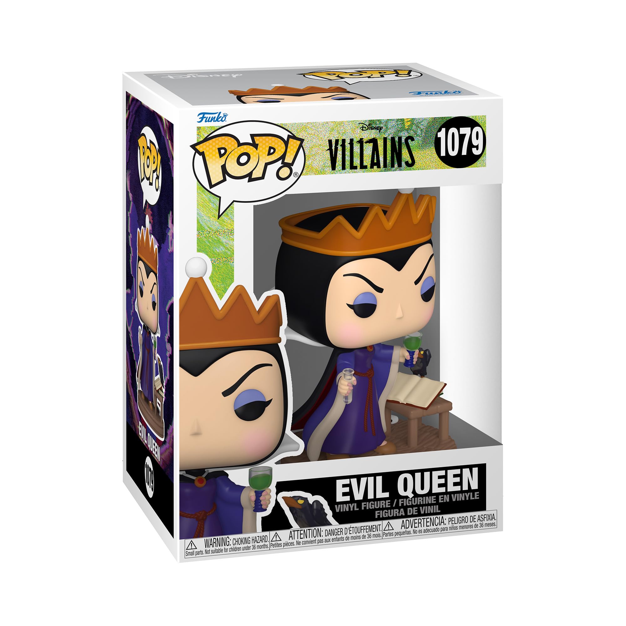 Funko Pop! Disney: Villains - Evil Queen Grimhilde - Disney Villains - Collectable Vinyl Figure - Gift Idea - Official Merchandise - Toys for Kids & Adults - Movies Fans - Model Figure for Collectors