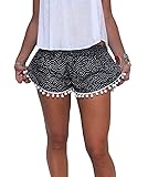 Kafeimali Women's High Waist Tassel Tribal Beach